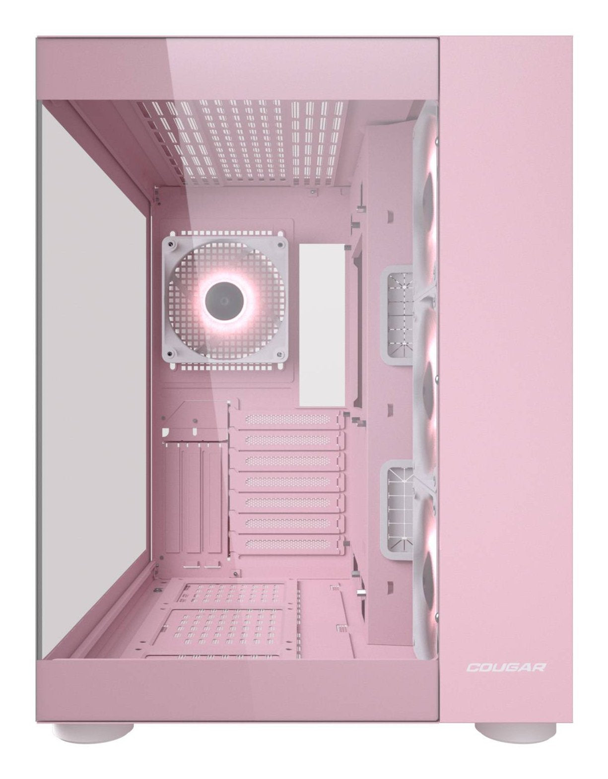 Cougar Caja Midi-Tower, Fv150 Argb, Rosa