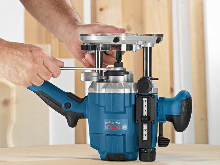 Fresadora Bosch Professional Gof 1250 Ce Azul, 1.250 Vatios 601626000