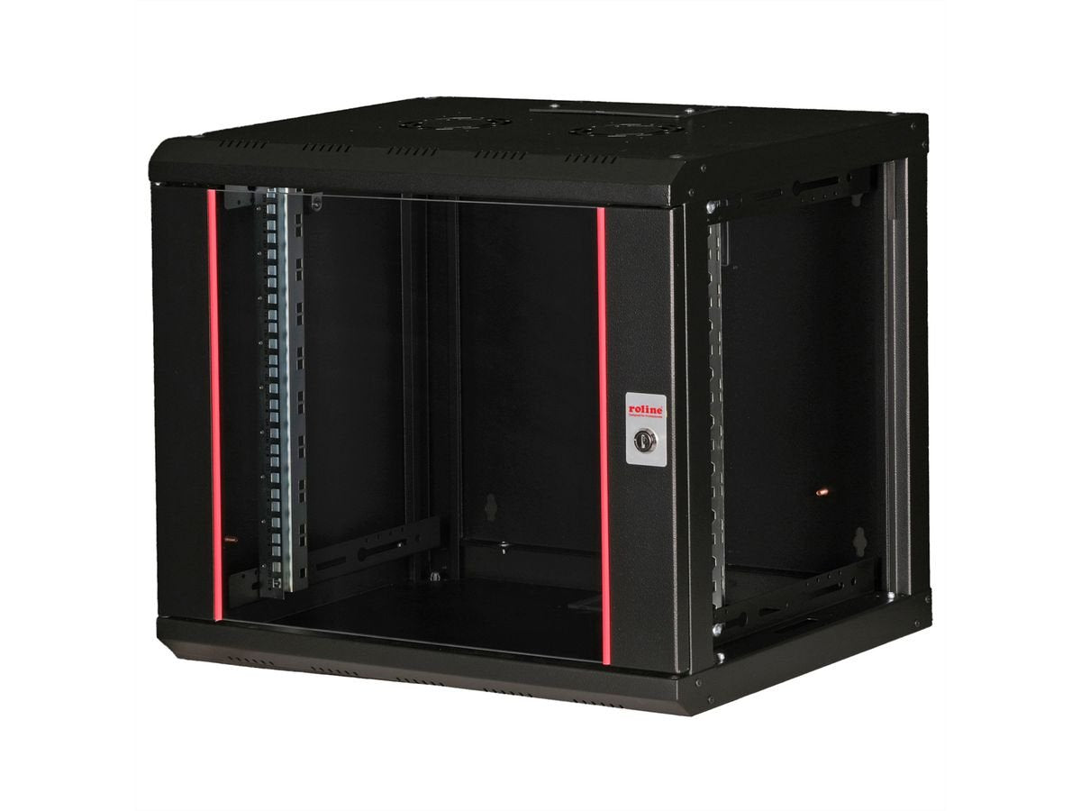 Roline 19-Zoll Wandgehuse Pro 9 He, 600x450 Bxt Schwarz