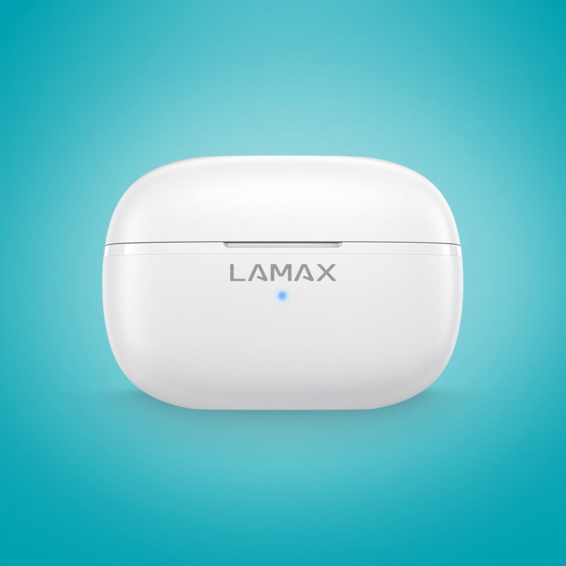 Auriculares Inalámbrico Lamax Clips1 Play Usb Tipo C Bluetooth Blanco