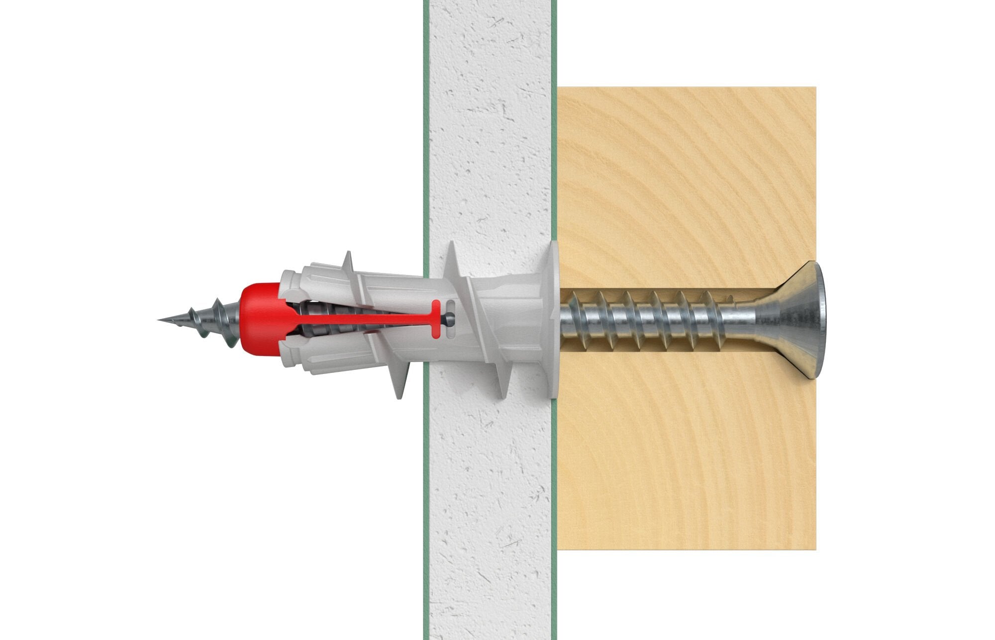 Blister 6 Unid. Taco Duoblade S + Tornillo 545684 Fischer