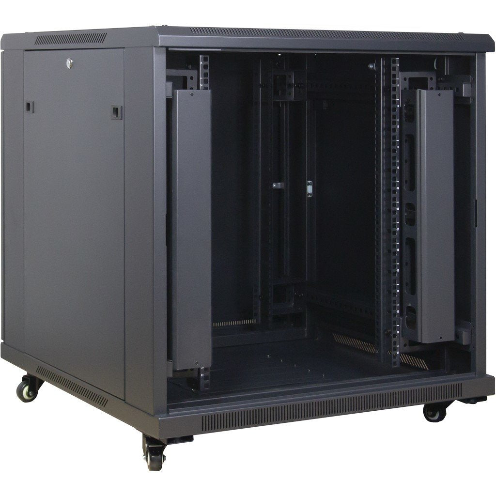 Inter-Tech Snb-8815 15u Rack O Bastidor Independiente Negro, Armario It Negro, Rack O Bastidor Independiente, 15u, 400 Kg, 58 Kg, Negro