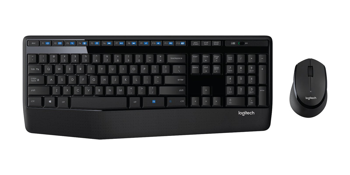 EAN 5099206069954 - Logitech MK345 teclado Ratón incluido Oficina RF inalámbrico Inglés Negro imagen 2