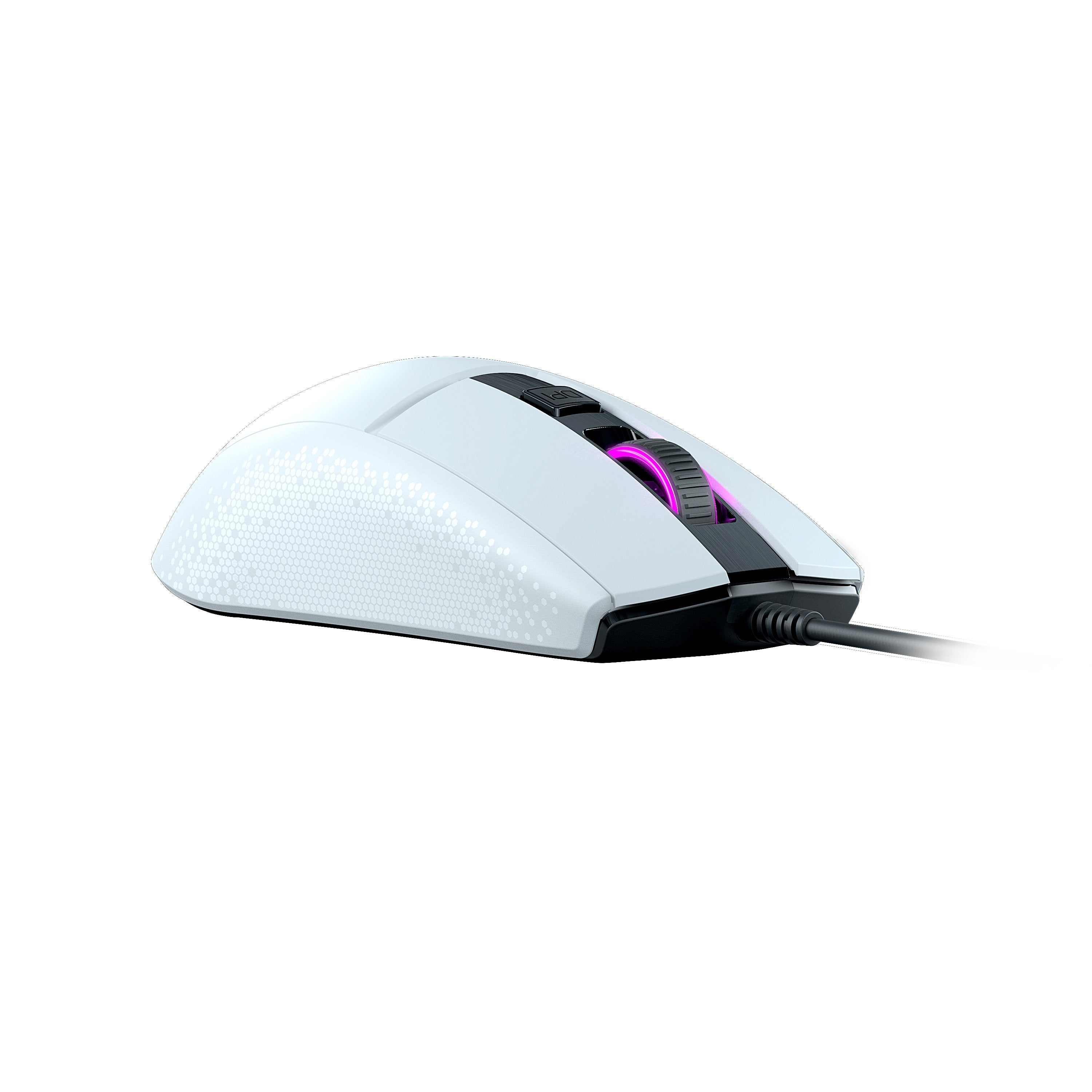 Raton Para Juegos Roccat Burst Core Blanco Rgb