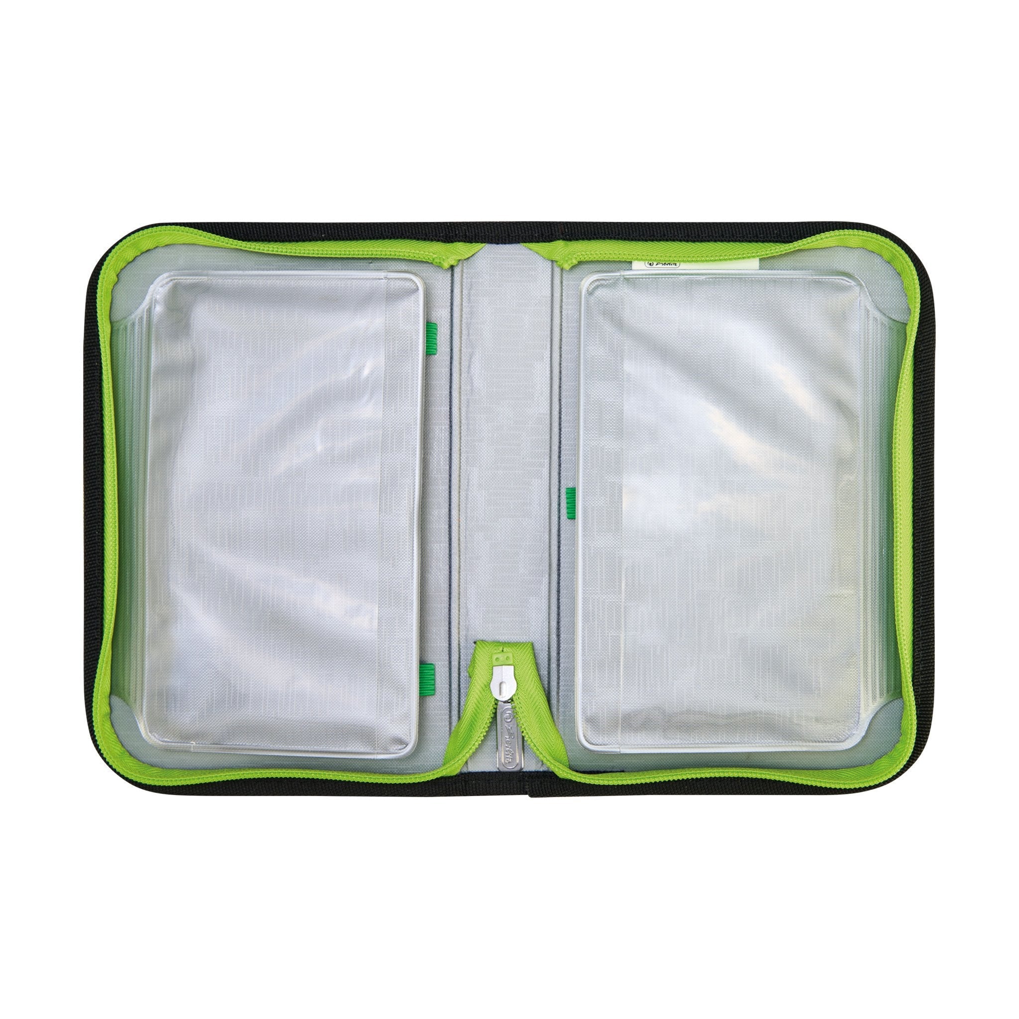 EAN 4008110396477 - Herlitz UltraLight XL Plus Explorer juego de mochila escolar Niño Poliéster Negro, Verde imagen 12