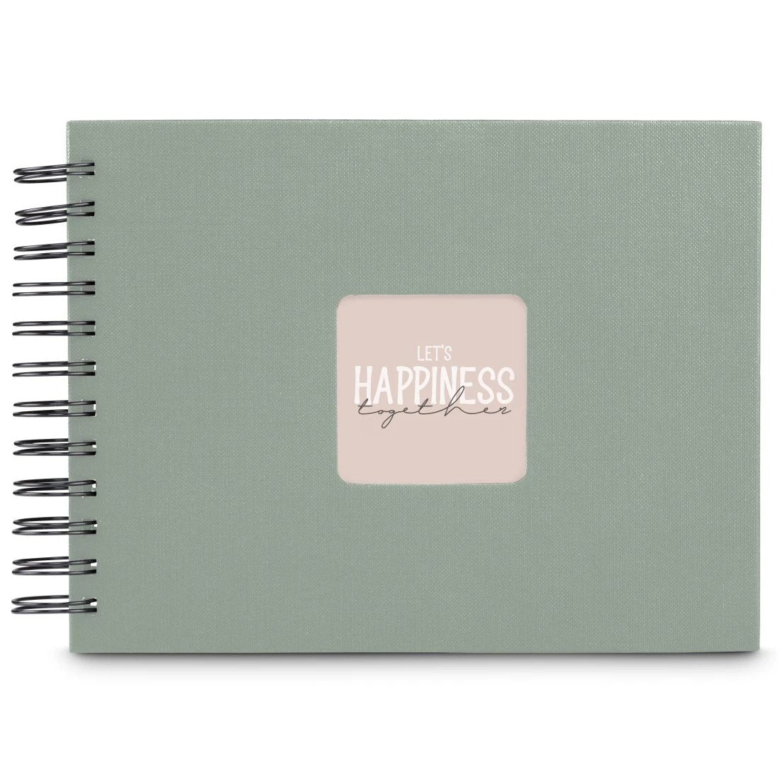 Hama Fine Art Spiral Salbei 24x17 50 Schwarze Seiten 9869