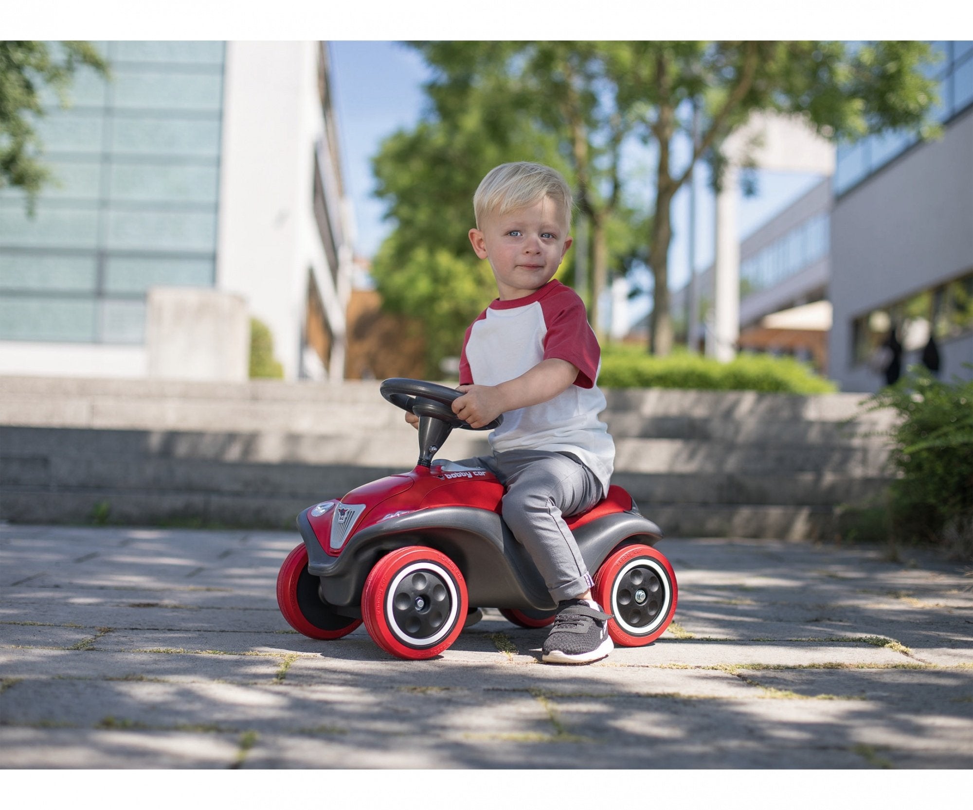 Big Bobby-Car Next, Correpasillos Rojo / Antracita