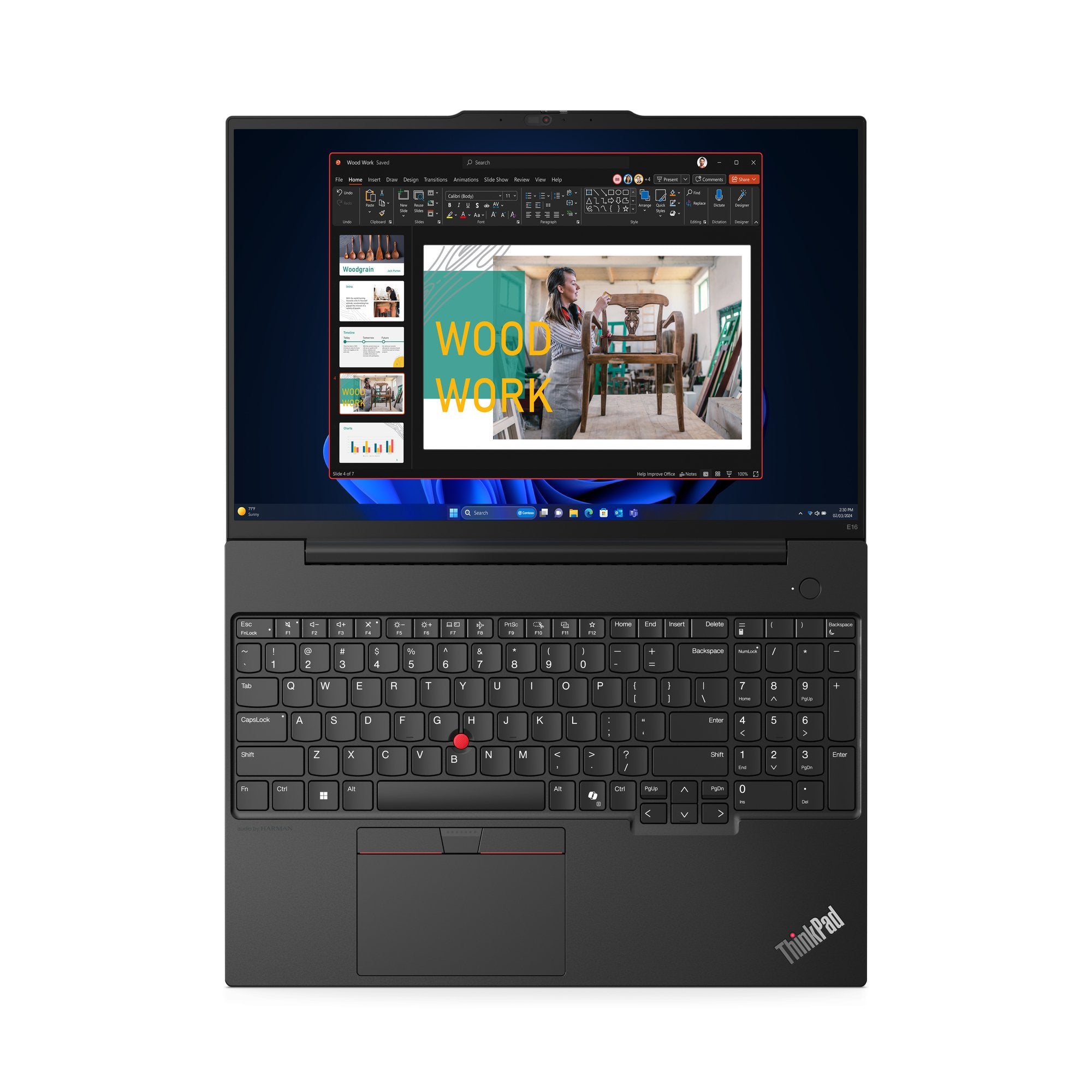 EAN 0198153026173 - Lenovo ThinkPad E16 Gen 2 (AMD) AMD Ryzen™ 5 7535HS Portátil 40,6 cm (16") WUXGA 16 GB DDR5-SDRAM 512 GB imagen 8