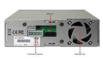 Marco Icy Dock Mb876sk-B Extraíble (Negro, Venta Al Por Menor)