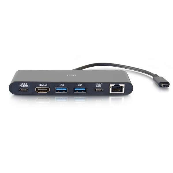 EAN 0757120888468 - C2G 88846 base para portátil y replicador de puertos Alámbrico USB 3.2 Gen 1 (3.1 Gen 1) Type-C Negro imagen 2