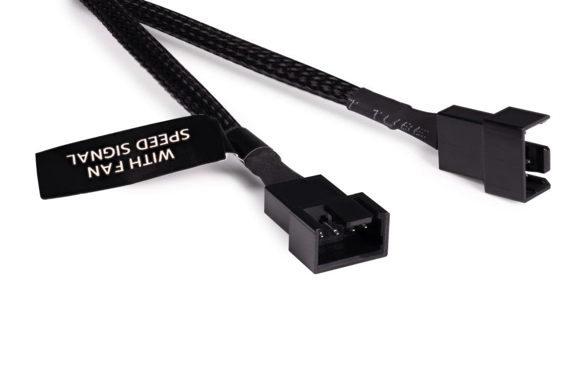 Alphacool Y-Splitter 4-Pin Auf 3x 4-Pin Pwm 60cm - Negro