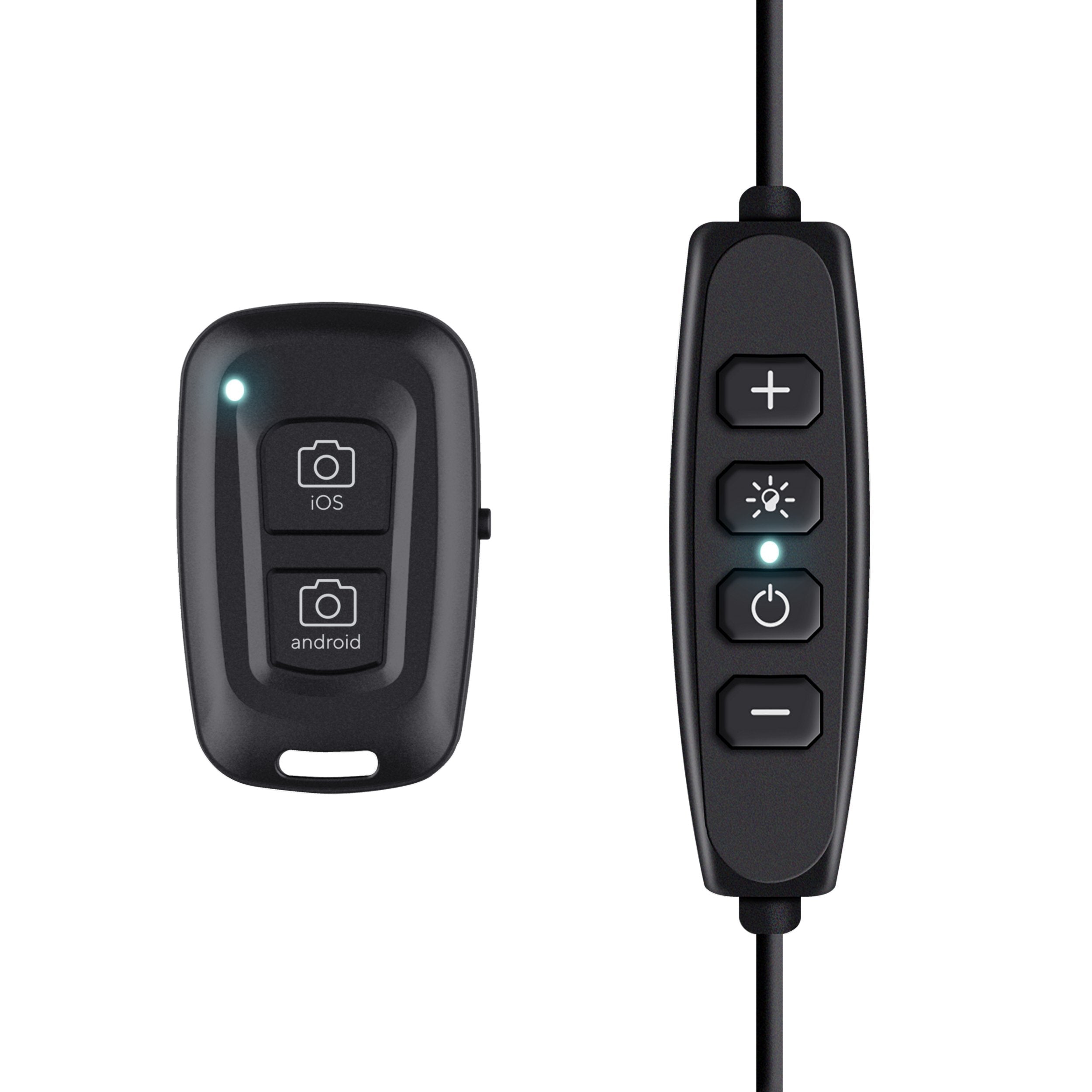 Aro De Luz Profesional + Pantalla Trust Maku+ Incluye Pantalla Verde