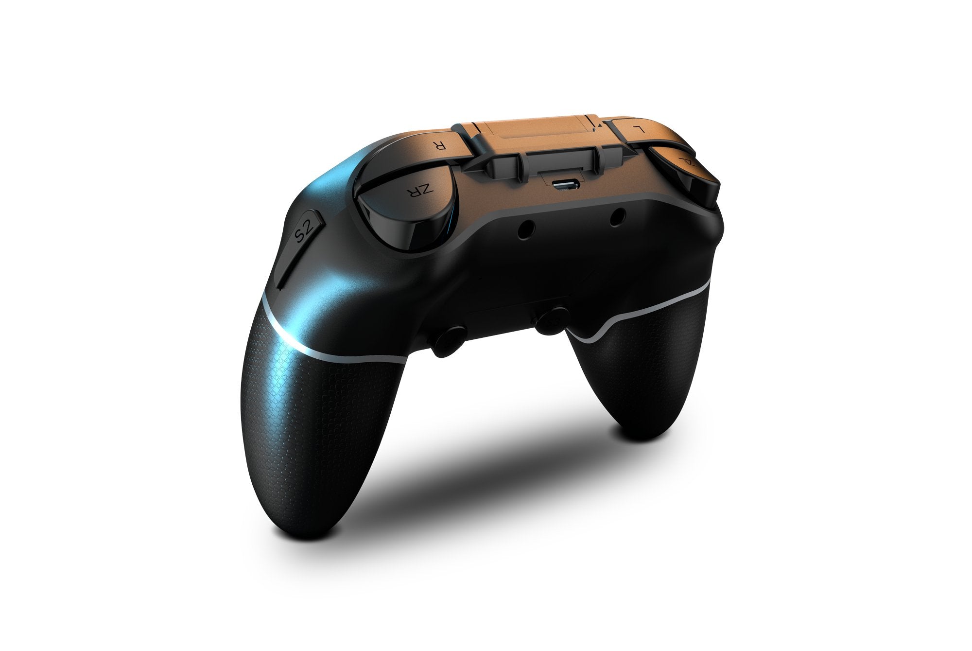 Krom Kexal Negro, Rojo, Blanco Bluetooth/Usb Gamepad Analógico/Digital Android, Nintendo Switch, Pc, Ios