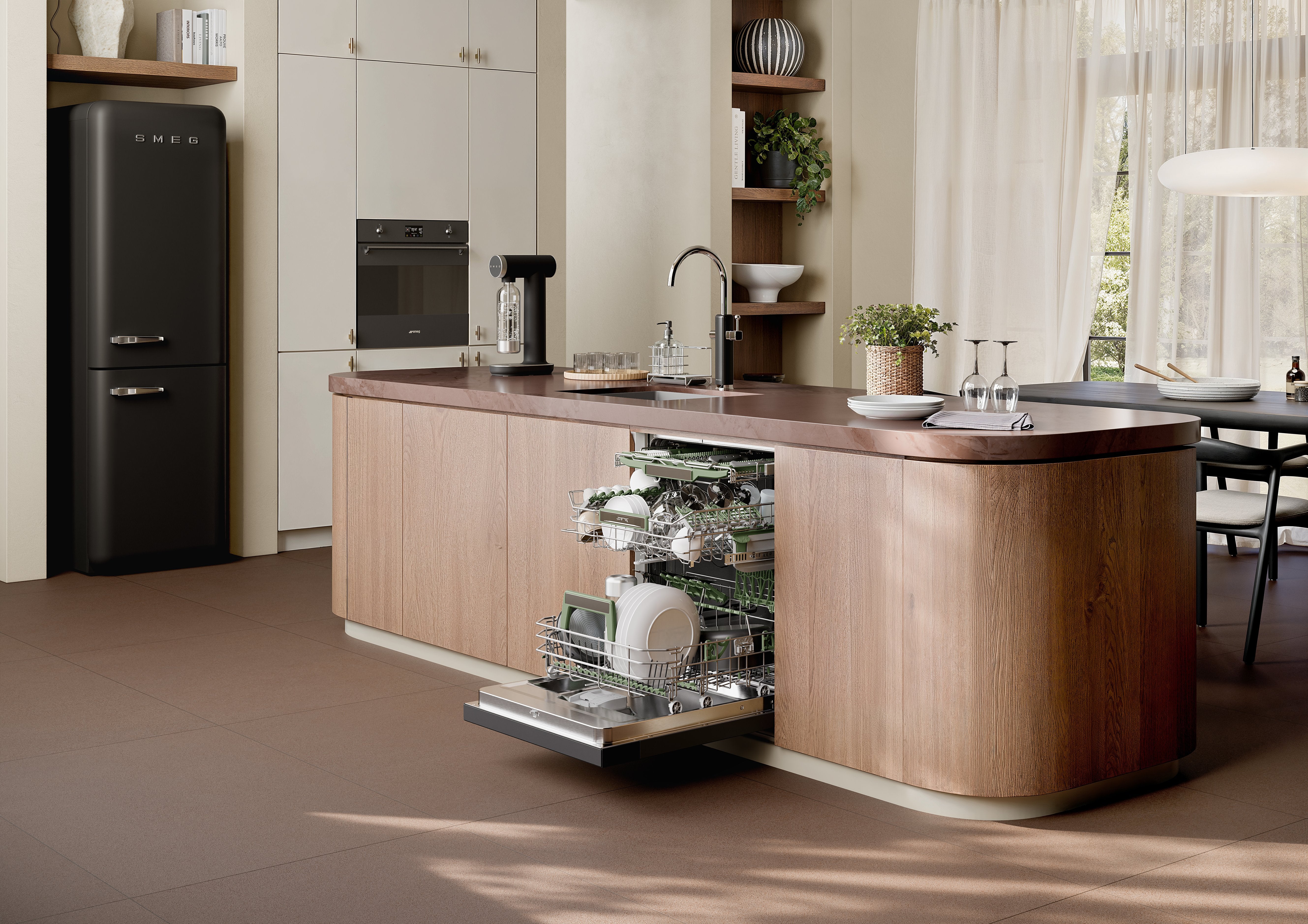 EAN 8017709347512 - Smeg SKC01BLM carbonatador Plástico Negro imagen 9