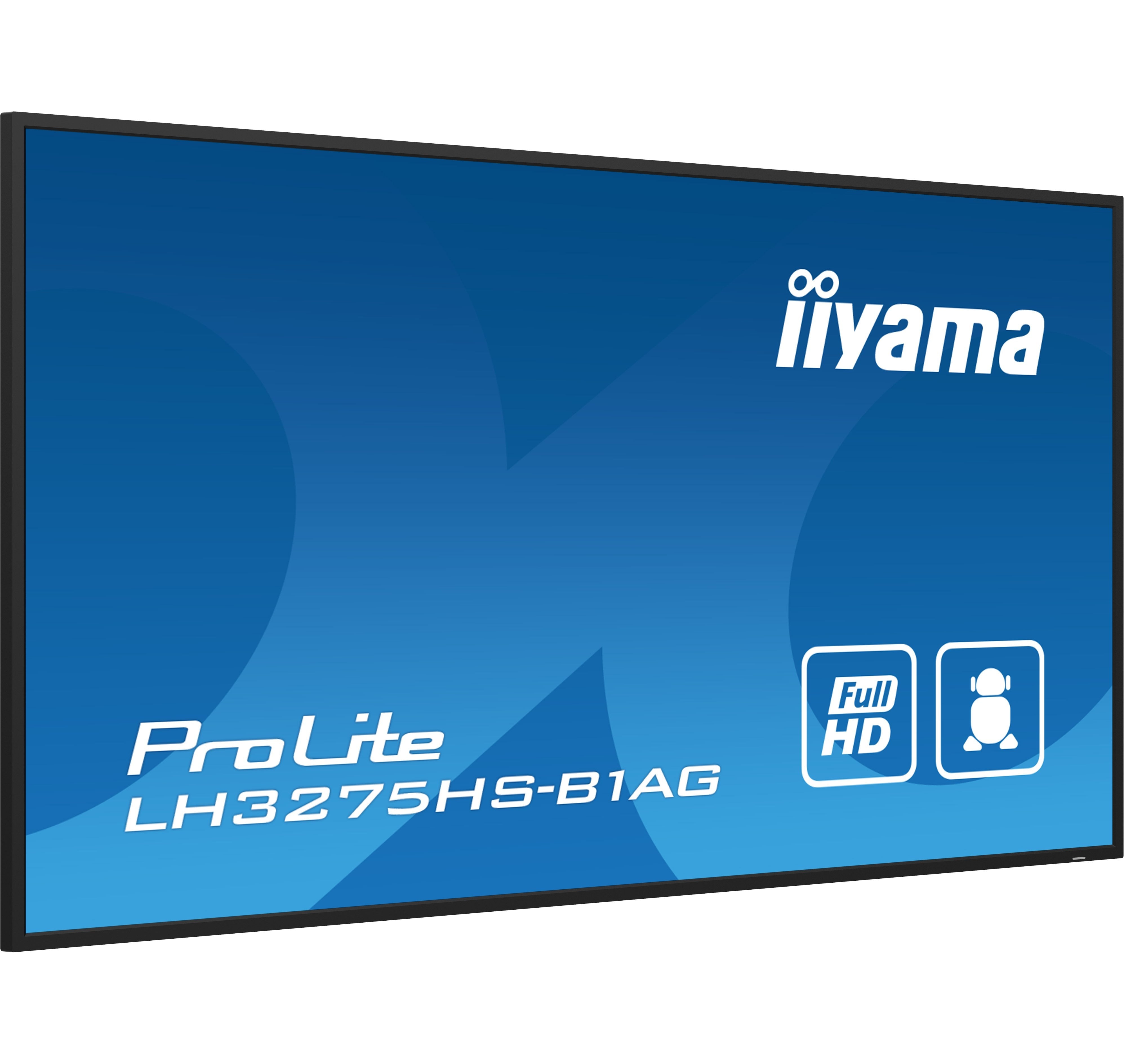 Iiyama Prolite Pantalla Señalización 81,3 Cm (32") Lcd Wifi 500 Cd / M² Full Hd Negro Android 11 24/7