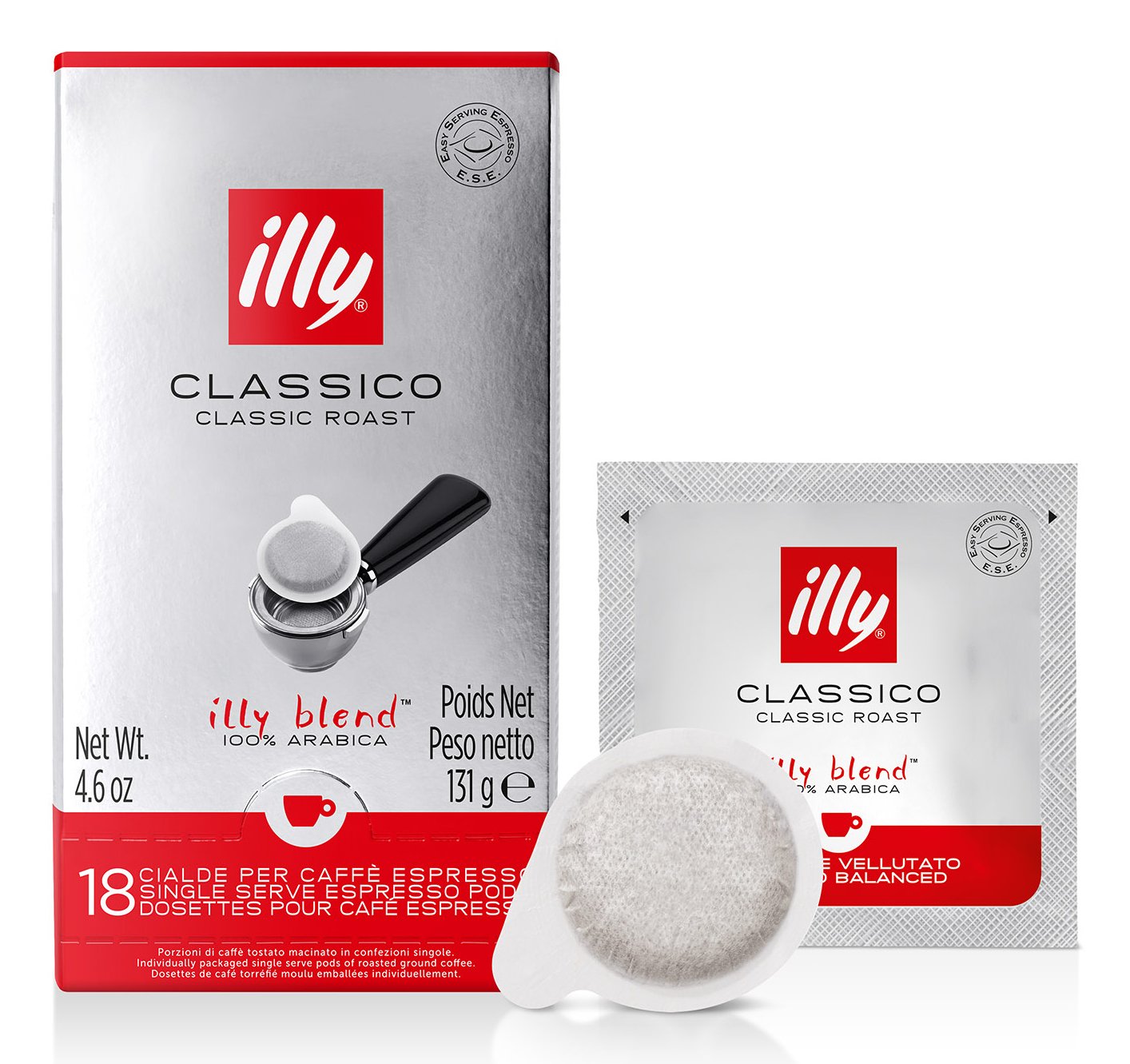 EAN 8003753130415 - Illy 7998 bolsita y cápsula de café Dosis de café Tueste medio 18 pieza(s) imagen 3