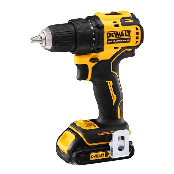 Taladro Atornillador Brushless (Sin Escobillas) Xr 18v 13mm 2 Baterias, Cargador Y Maletin Dcd708s2t-Qw Dewalt