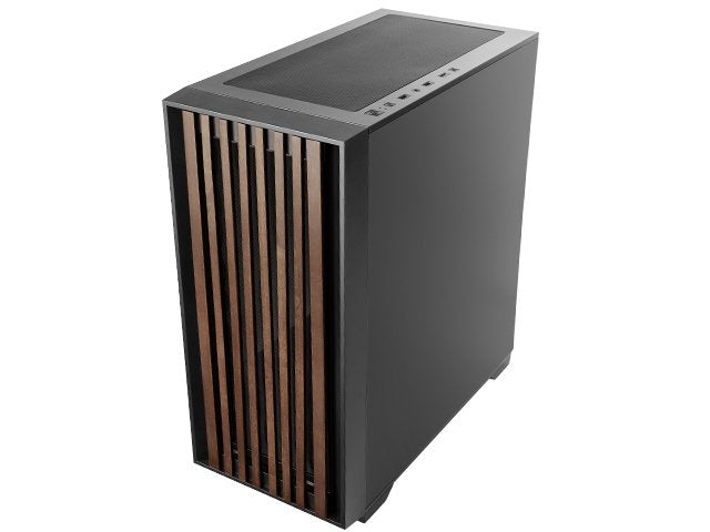 Caja Semitorre Atx Mc-Wood Negro Mars Gaming Bahías Int.:2x3'5, 3x2'5/2xusb2.0, 1xusb3.0/ Audio In-Out