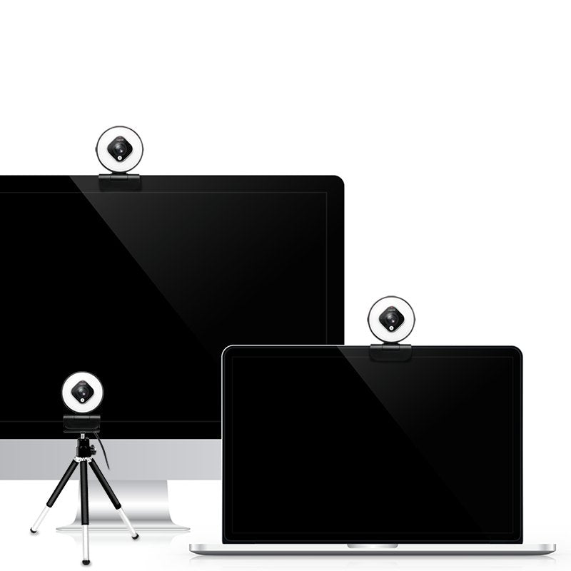 Logilink Ua0384 Cámara Web 2 Mp 1920 X 1080 Pixeles Usb 2.0 Negro, Blanco