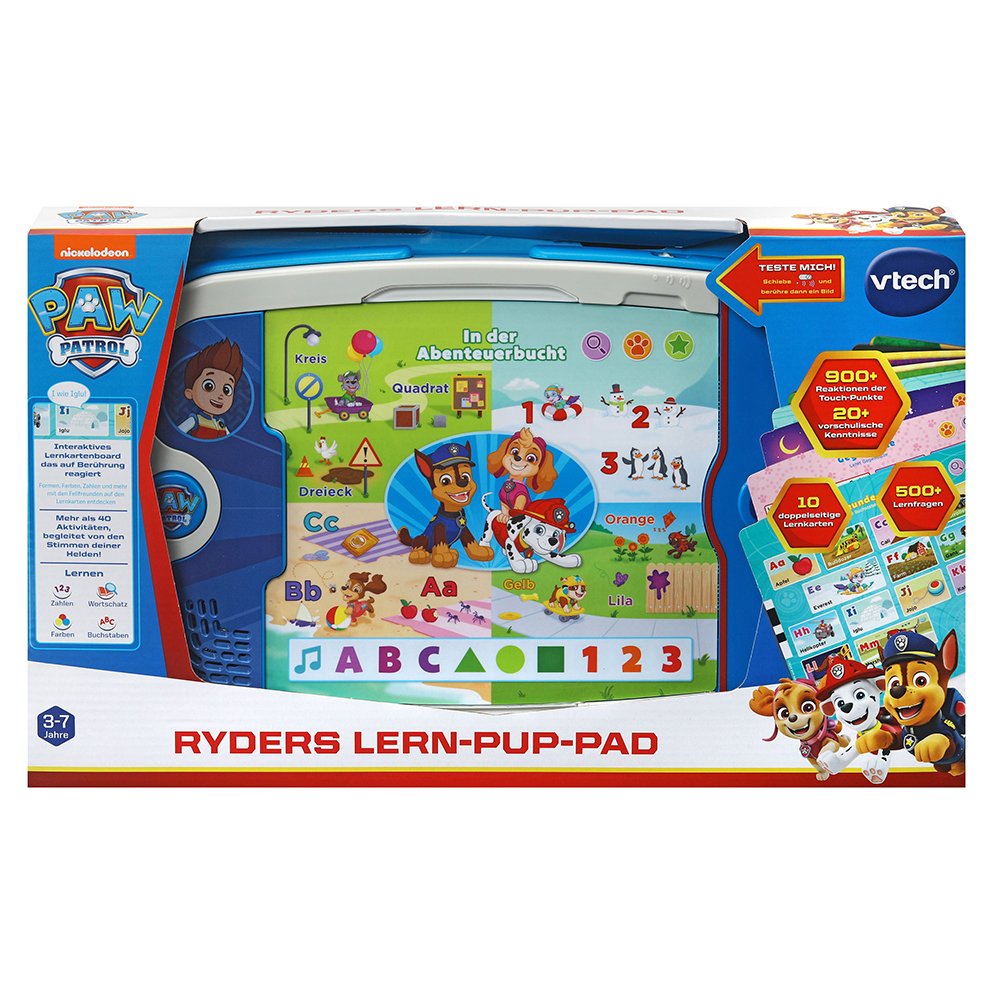 Vtech Paw Patrol-Ryder'S Learning Pup Port, Computadoras De Aprendizaje 80-617804