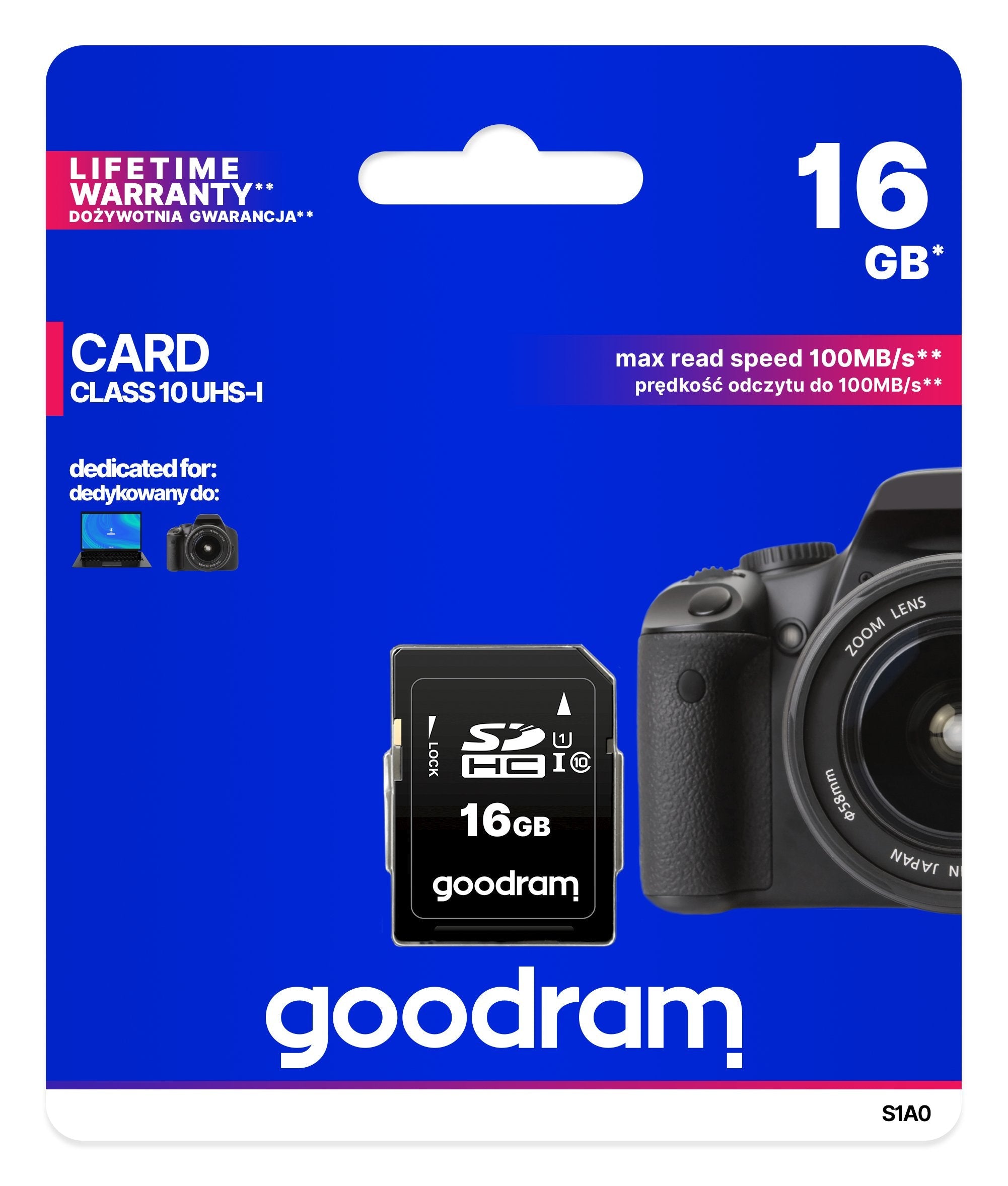EAN 5908267930205 - Goodram S1A0 16 GB SDHC UHS-I Clase 10 imagen 3