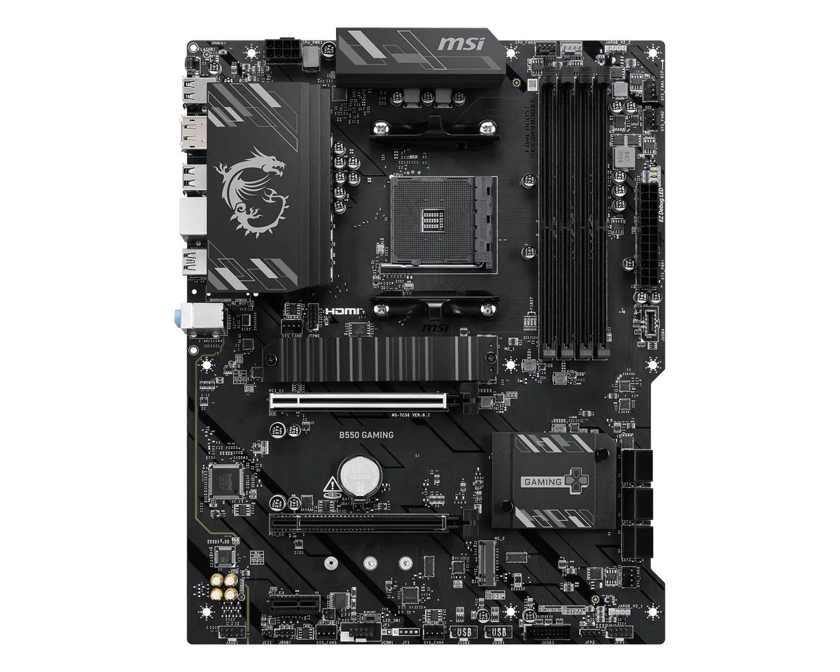 EAN 4711377459846 - MSI B550 GAMING placa base AMD B550 Zócalo AM4 ATX imagen 1