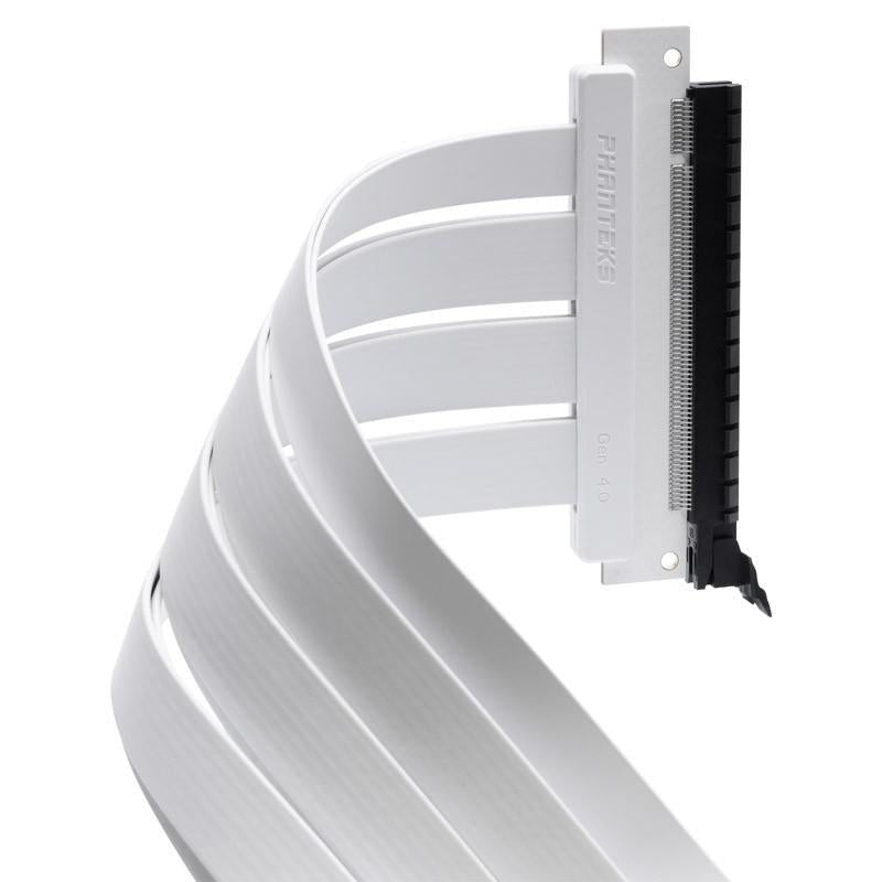 Phanteks 300 Mmflatline Pci-E 4.0 X16riser Cable 90 Adapter - White