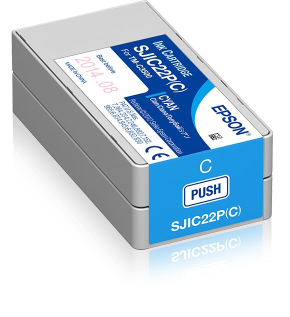 Cartucho Original Epson Sjic22p Cyan - S020602 Ml-32.5
