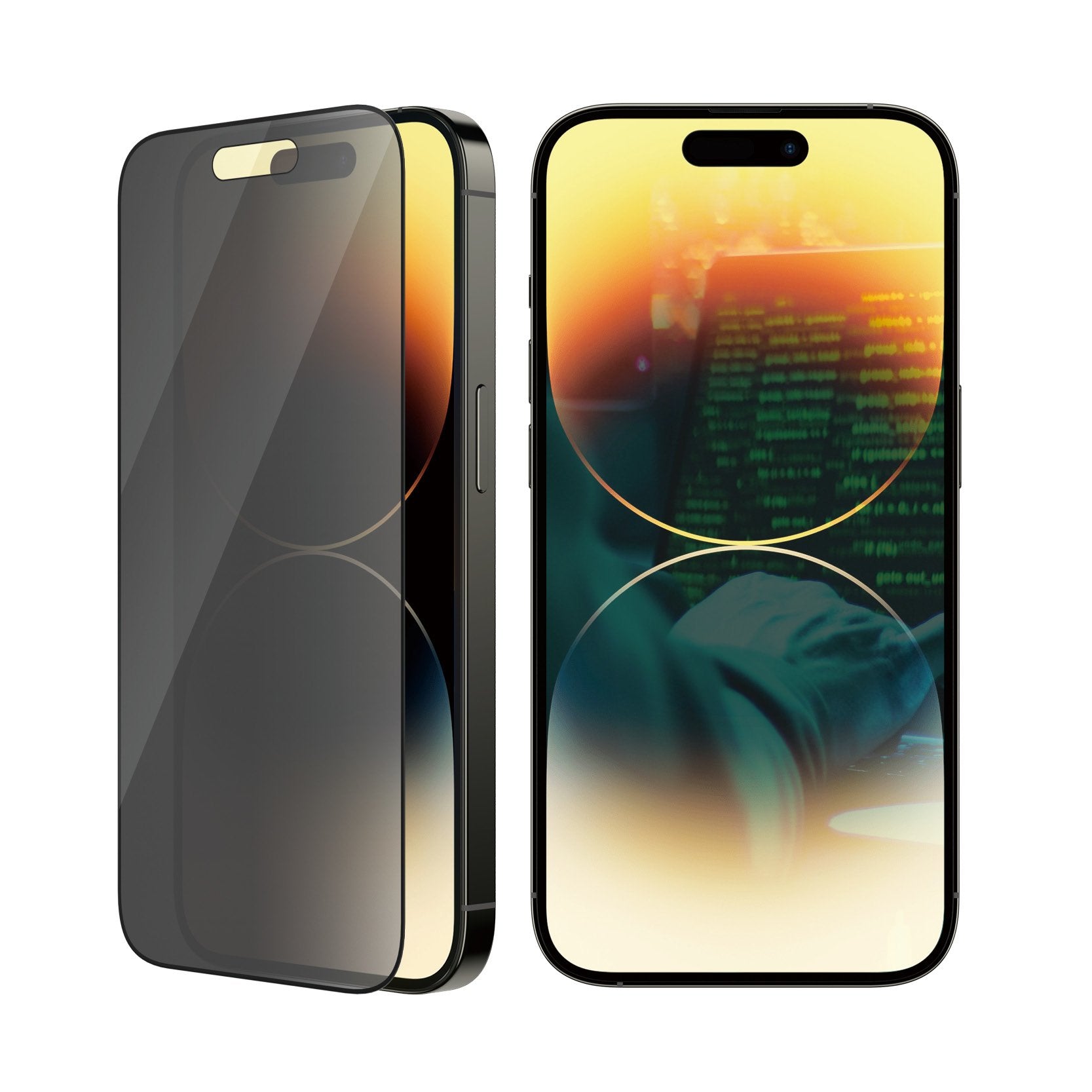 EAN 5711724127847 - PanzerGlass ® Privacy Screen Protector iPhone 14 Pro | Ultra-Wide Fit w. EasyAligner Protector de pantall imagen 7