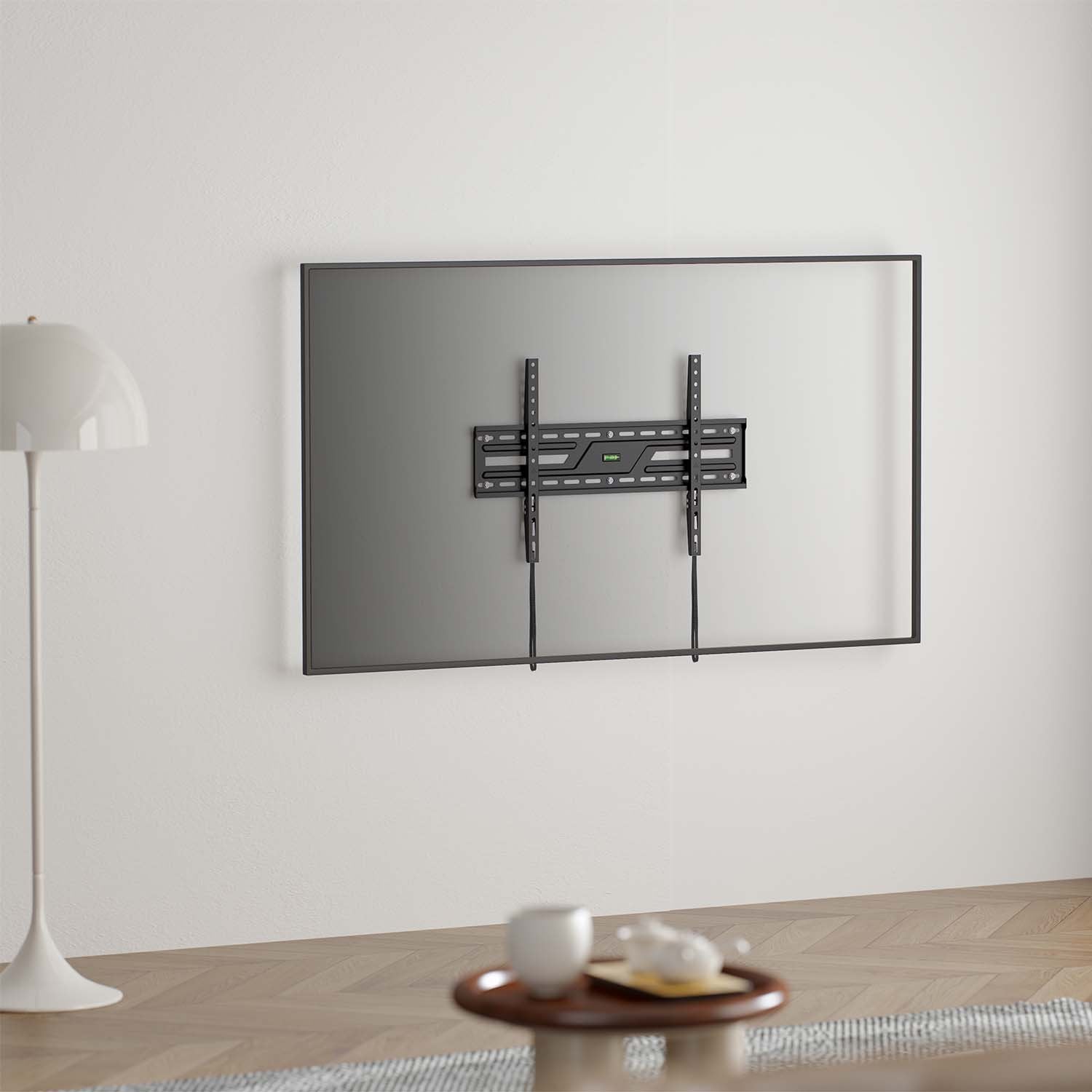 Aisens Soporte Eco Ultra Delgado Para Monitor/Tv 75kg De 37-86, Negro