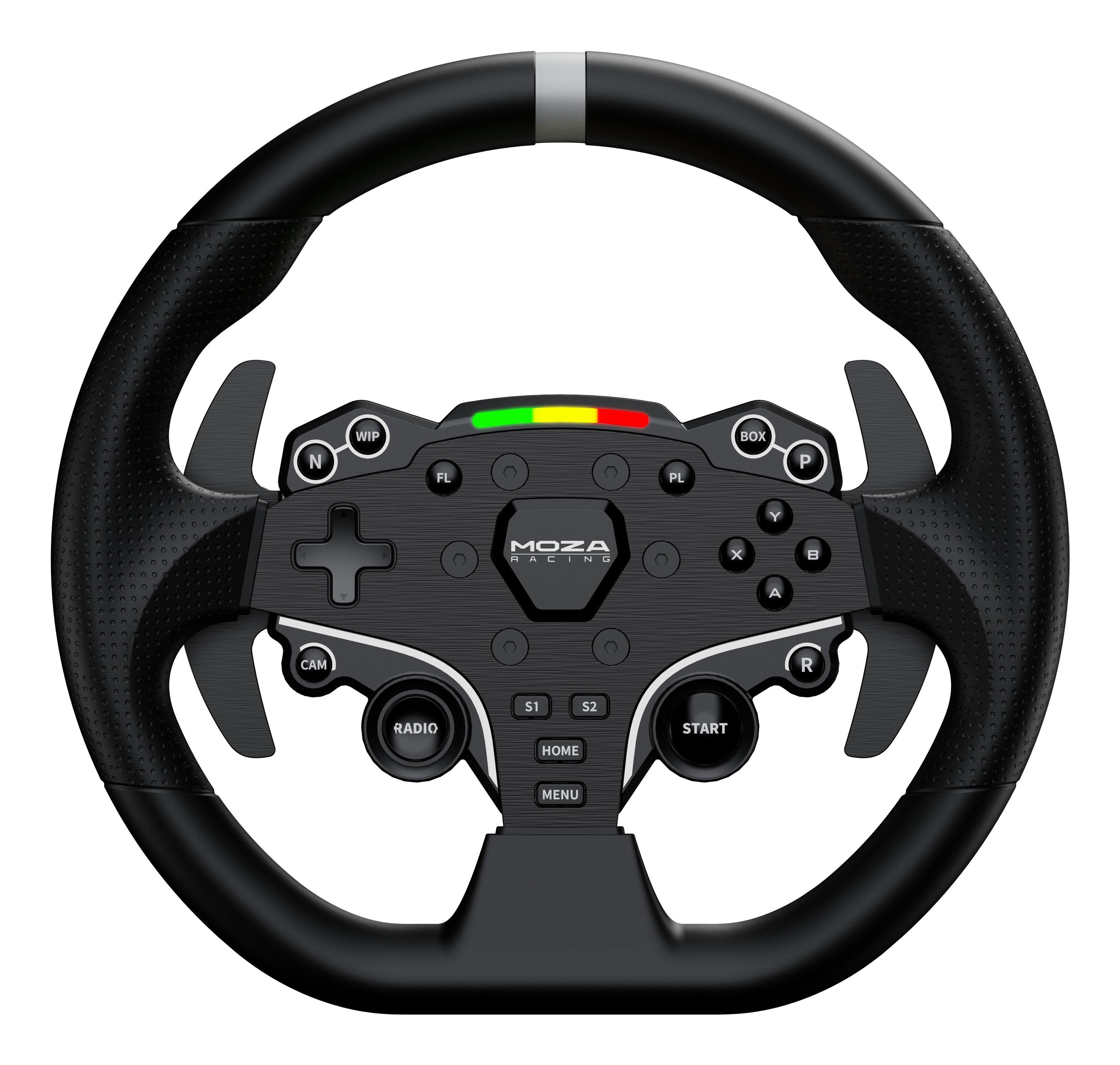 EAN 6973137270711 - Moza Racing RS074 mando y volante Negro Bluetooth/USB Volante + Pedales Digital PC imagen 4