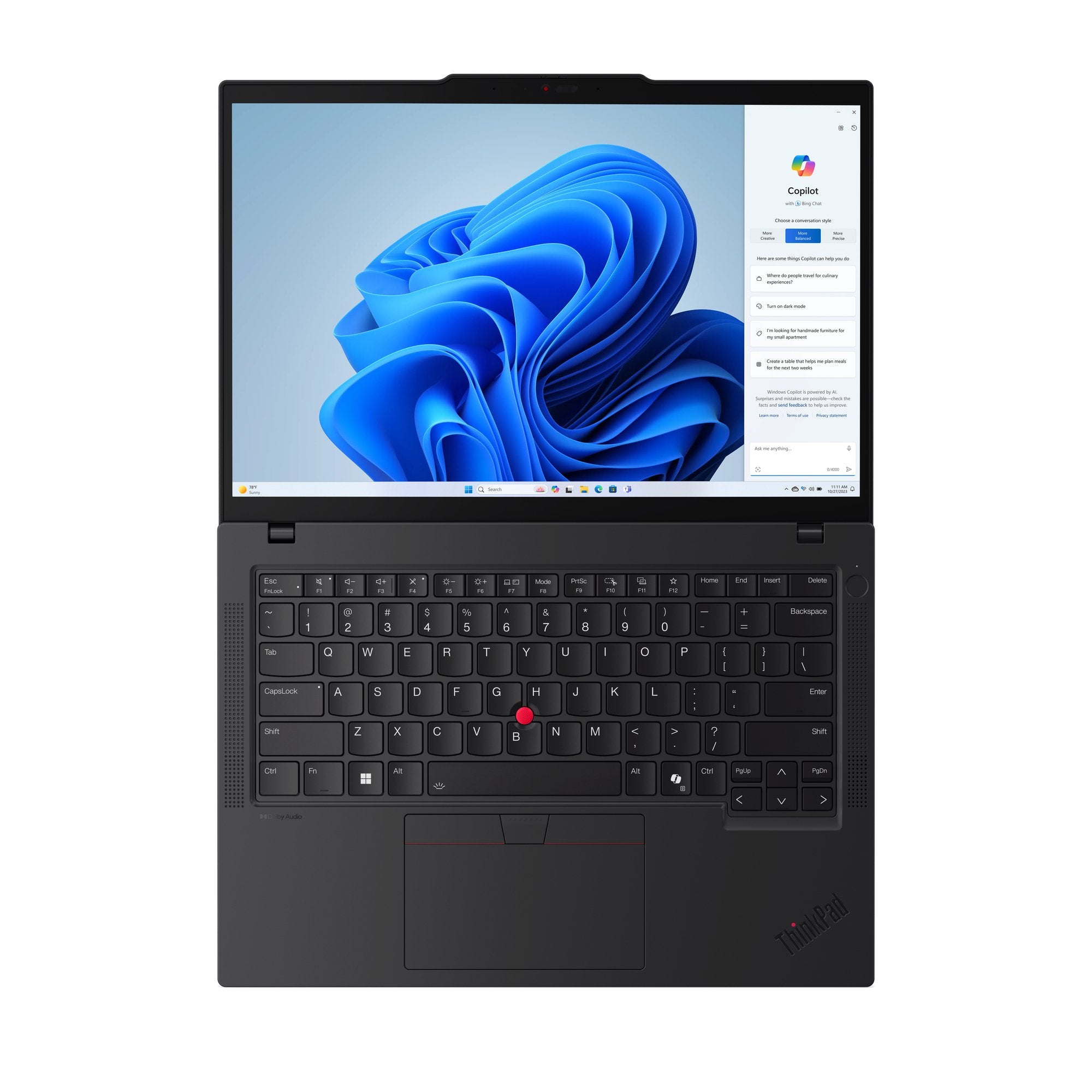 Lenovo Thinkpad T14 G5 (21ml005lge), Notebook Schwarz, Intel® Core  Ultra 7 155u, Intel® Graphics, 32 Gb Ddr5, 1 Tb (1 Tb Ssd), Windows 11 Pro 64-Bit 21ml005lge