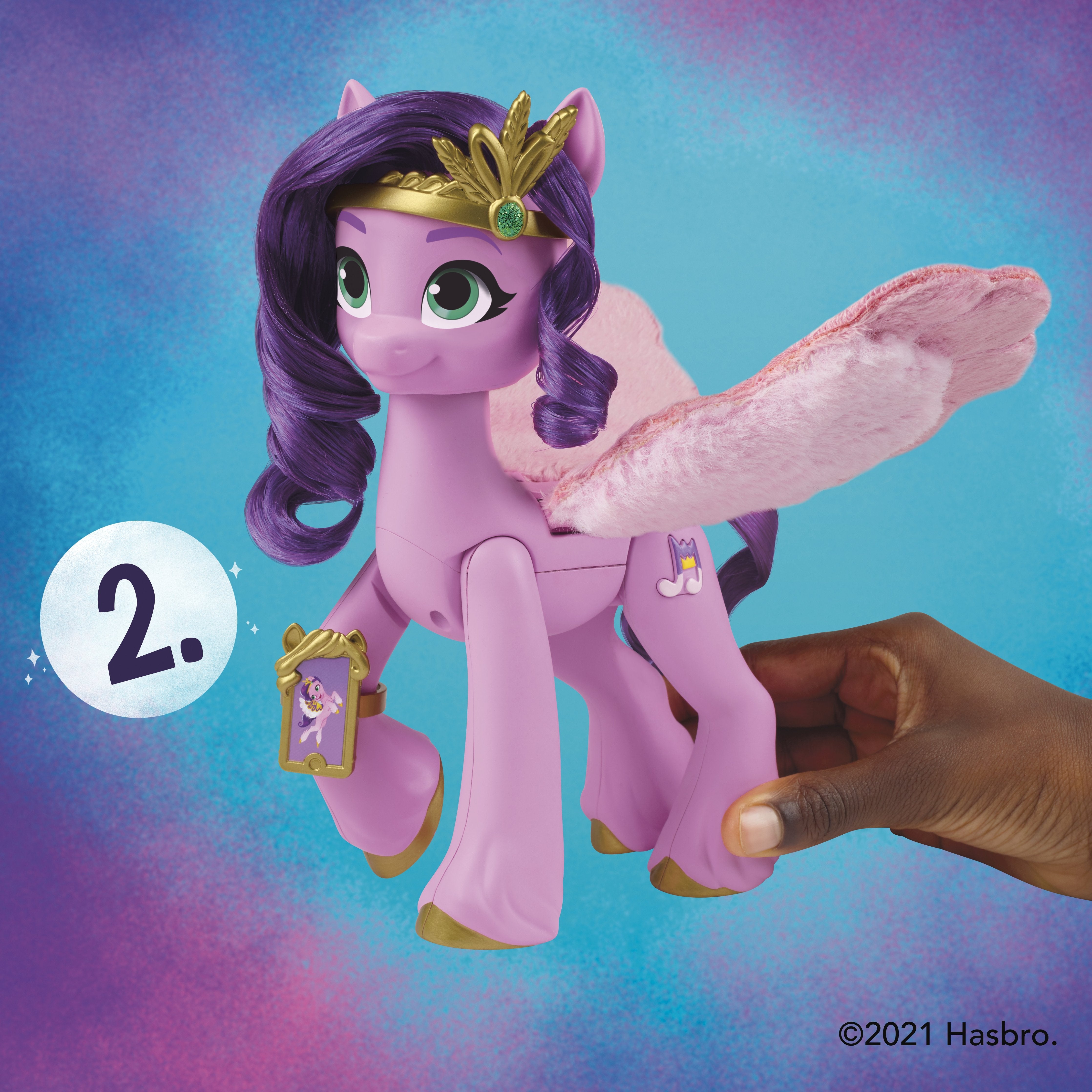 My Little Pony - A New Generation Musikstar Pipp Petals, Spielfigur Rosa/Lila