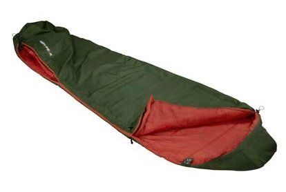 High Peak Lite Pak 800, Saco De Dormir Verde/Rojo 23260