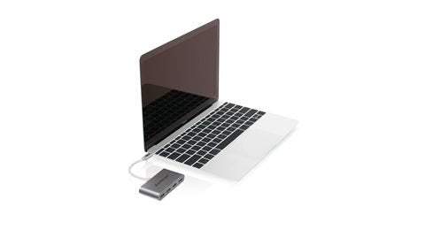 EAN 0881317513748 - iogear HUB-C USB 3.2 Gen 2 (3.1 Gen 2) Type-C 5000 Mbit/s Plata imagen 3