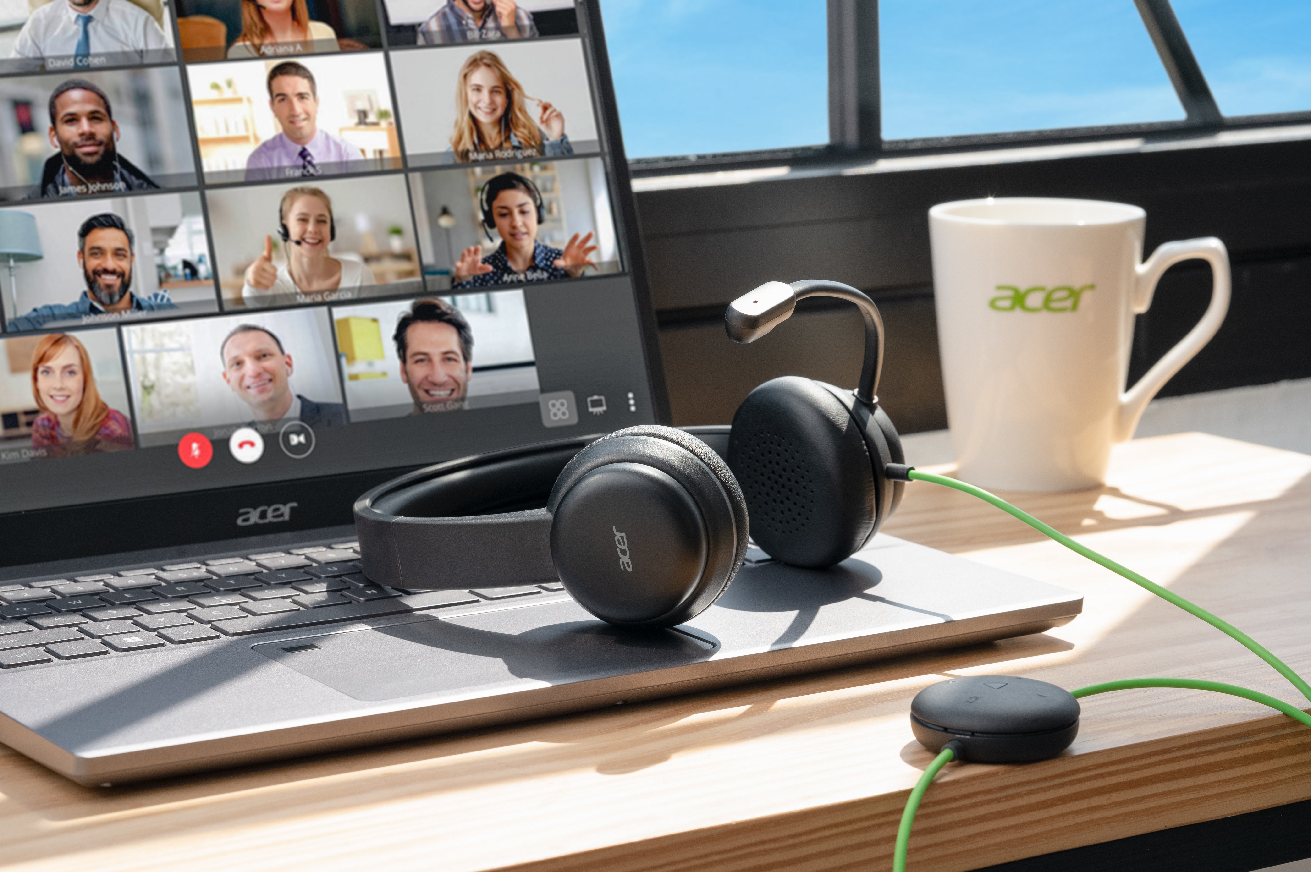 EAN 4711121232848 - Acer GP.HDS11.01N auricular y casco Auriculares Alámbrico Diadema Llamadas/Música Negro imagen 5