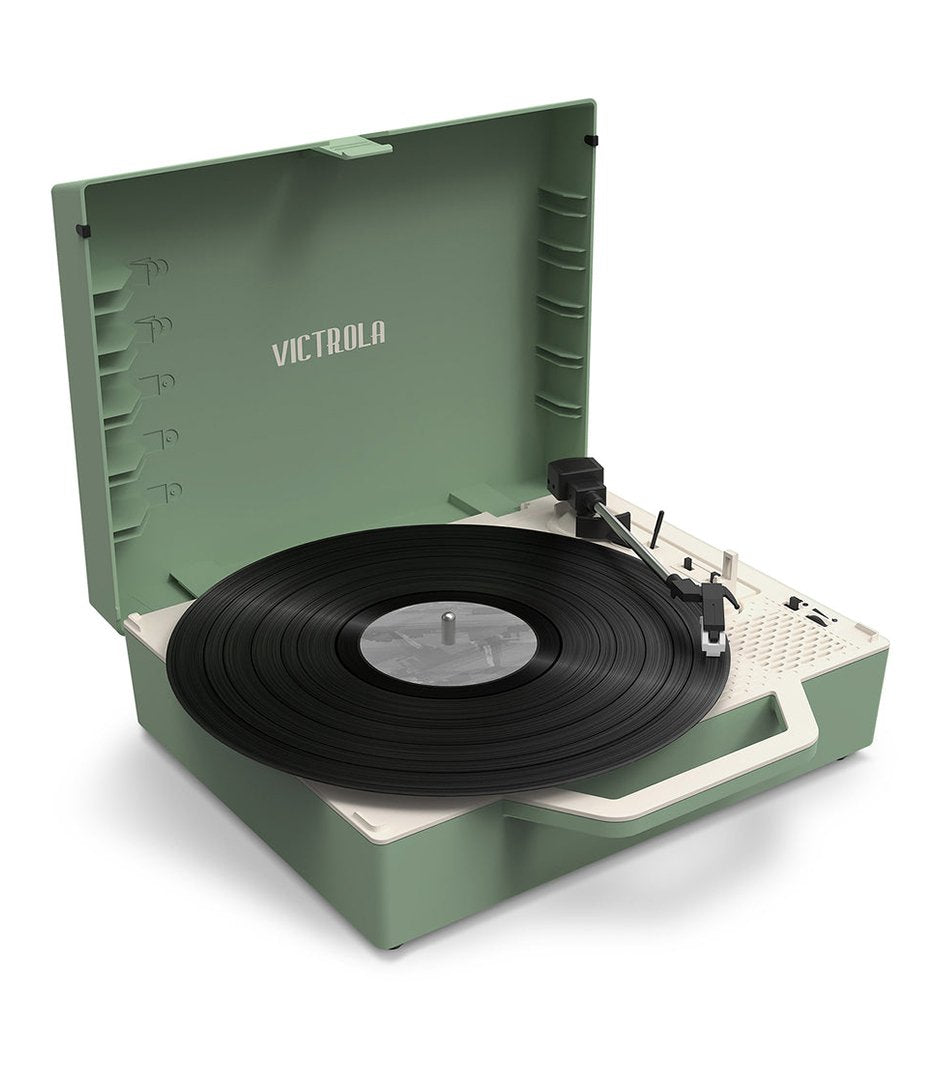 EAN 5060647650674 - Victrola Re-Spin Tocadiscos de tracción por correa Verde imagen 2