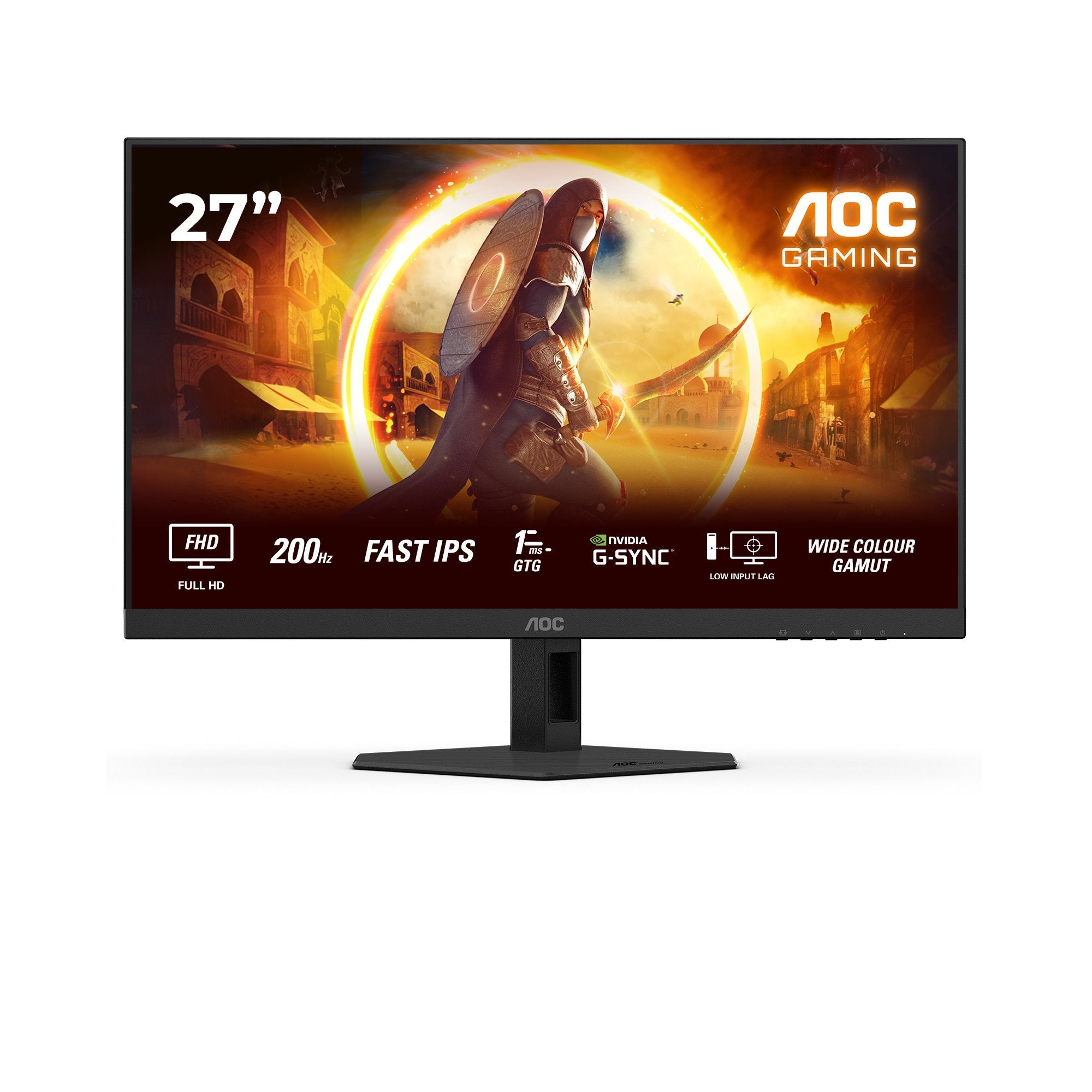 Monitor Aoc G4 27g4hre 27" 1920 X 1080 Pixeles Full Hd Led Negro, Rojo