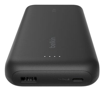 Belkin Powerbank 20.000mah Schw. 30w Integr.Usb-C Kab. Bpb024hqbk