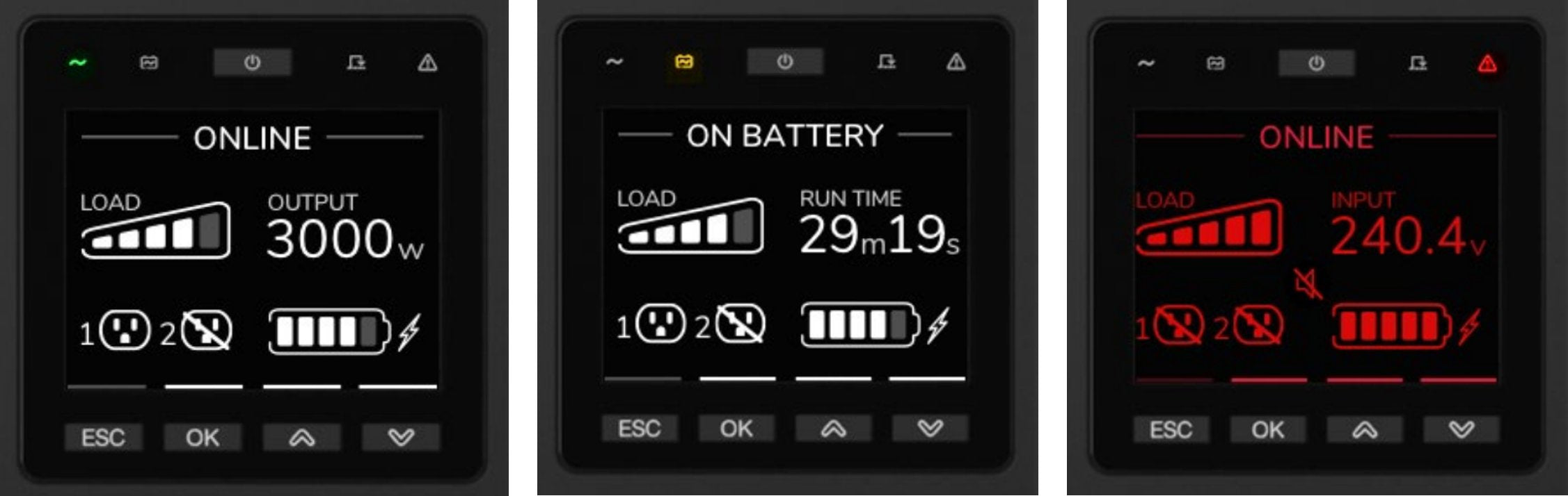 EAN 731304411826 - APC SRTG6KXLI sistema de alimentación ininterrumpida (UPS) Doble conversión (en línea) 6 kVA 6000 W 3 sali imagen 6