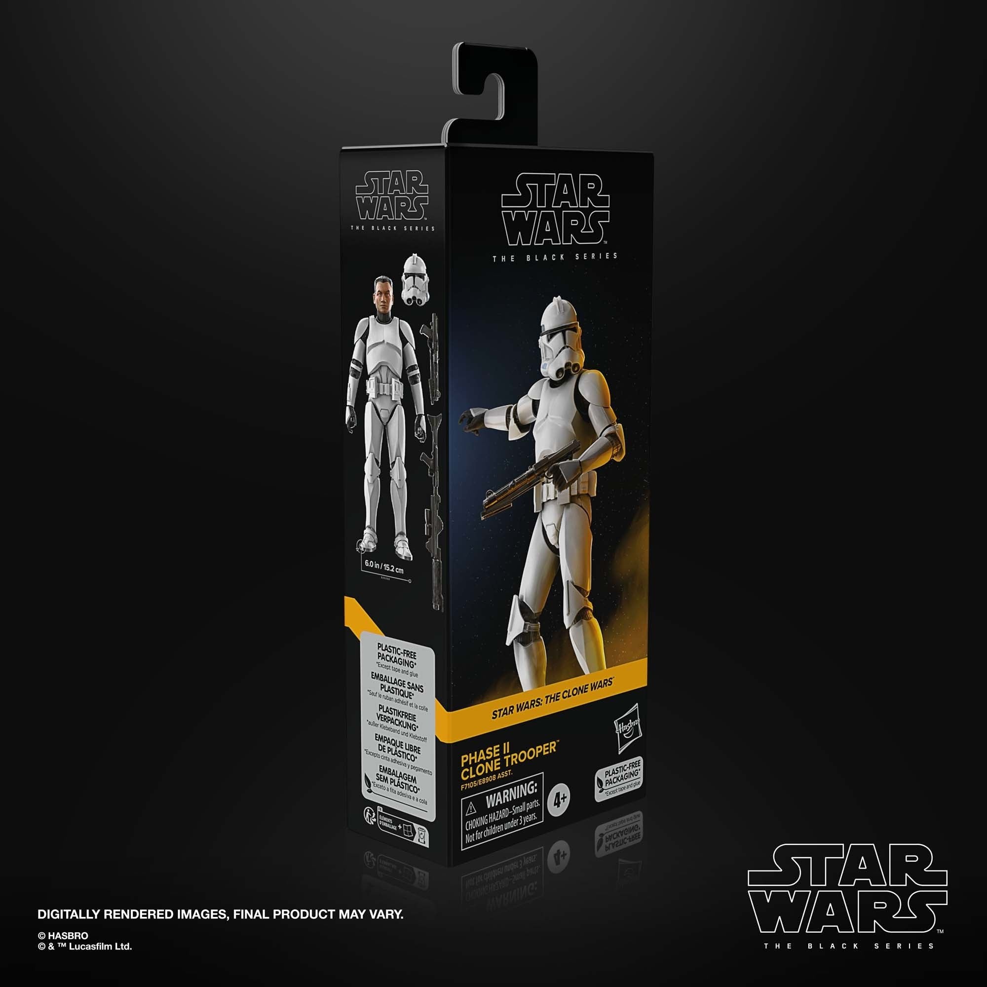 EAN 5010996136732 - Star Wars The Black Series Phase II Clone Trooper imagen 16
