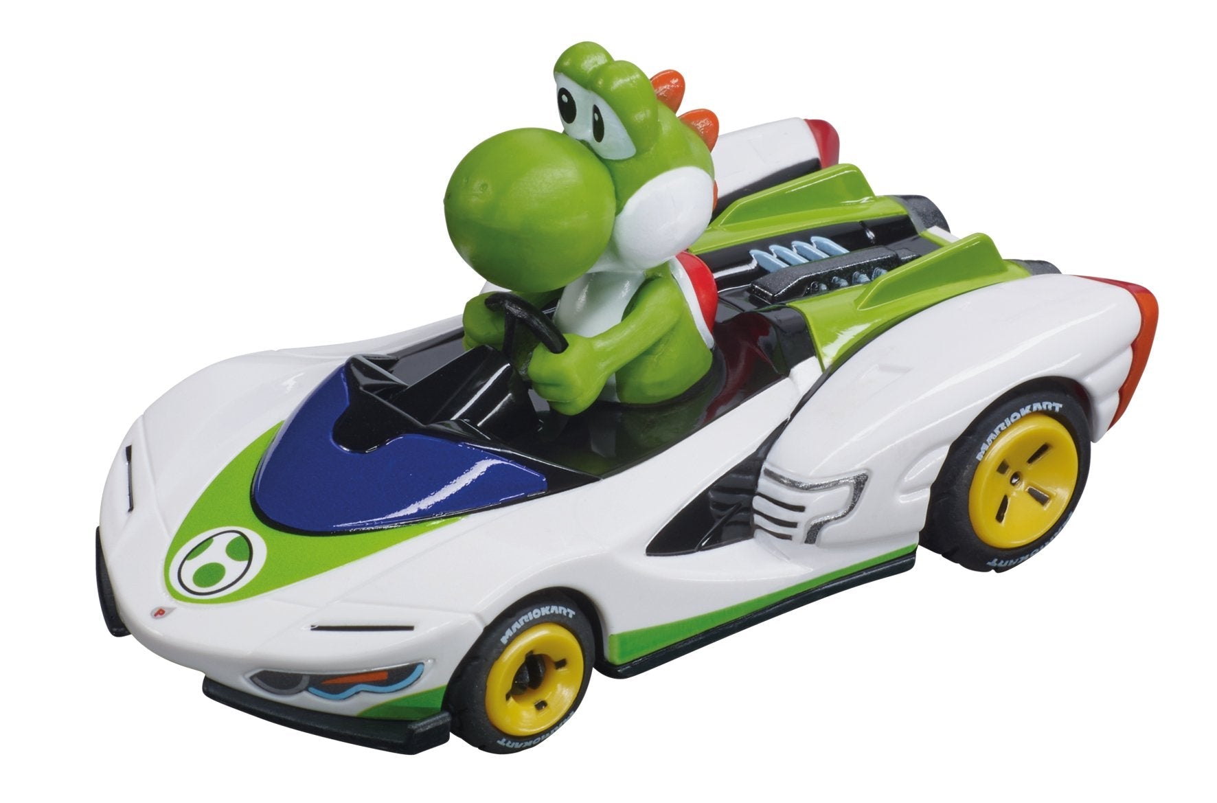 Set 2 Coches Pull Speed Mario + Yoshi Mario Kart