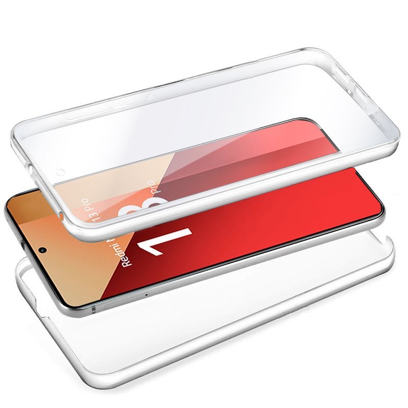 Funda Resistente Para Móvil, De Tipo Transparente, Silicona Semirígida 360º, Cubre Parte Frontal Y Trasera Del Smartphone.
Nada Podrá Destruir Tu Smartphone, Ni Caídas, Ni Golpes, Ni Arañazos... Tanto La Pantalla