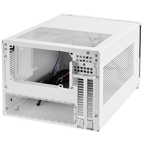 Caja Pc Silverstone Mini Sst-Sg13wb-Q Sugo Mini-Itx Negro, Blanco