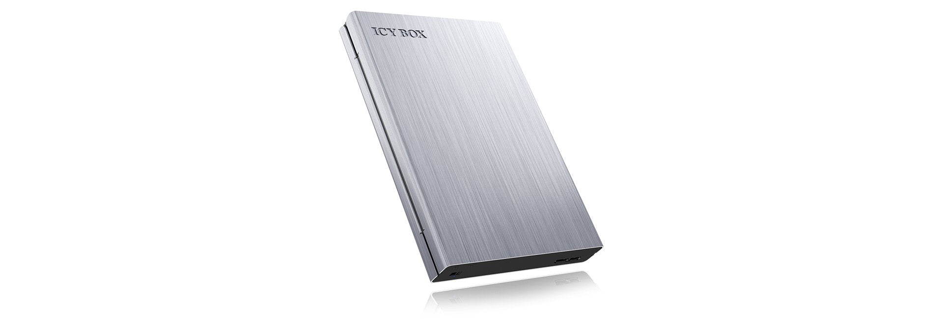 Icy Box Ib-241wp 2.5" Carcasa De Disco Duro/Ssd Antracita, Plata