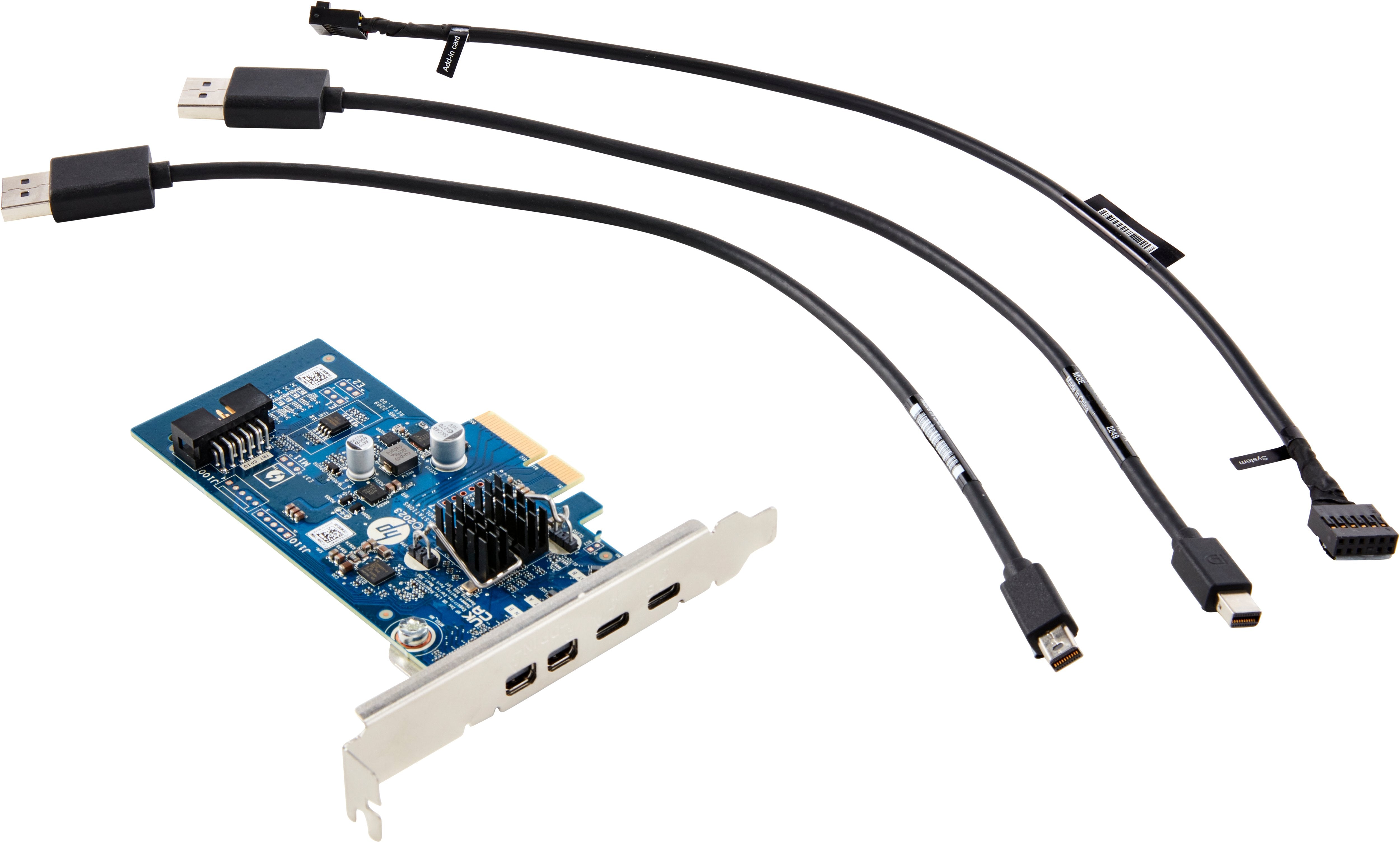 EAN 0195697639111 - HP Crd Dual TBT4 PCIe x4 LP tarjeta y adaptador de interfaz Interno imagen 1
