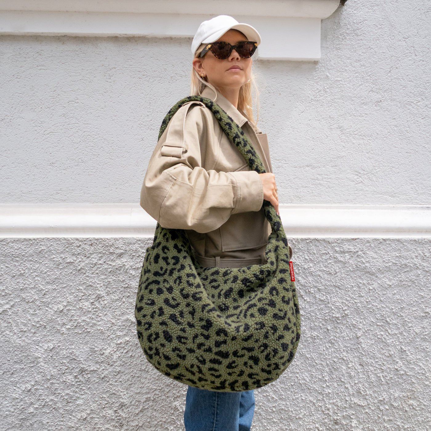 Reisenthel Moonbag Teddy Leo Olive