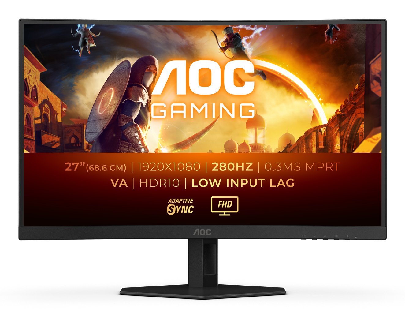 EAN 4038986182027 - AOC G4 C27G4ZXE pantalla para PC 68,6 cm (27") 1920 x 1080 Pixeles Full HD LED Negro, Gris imagen 1