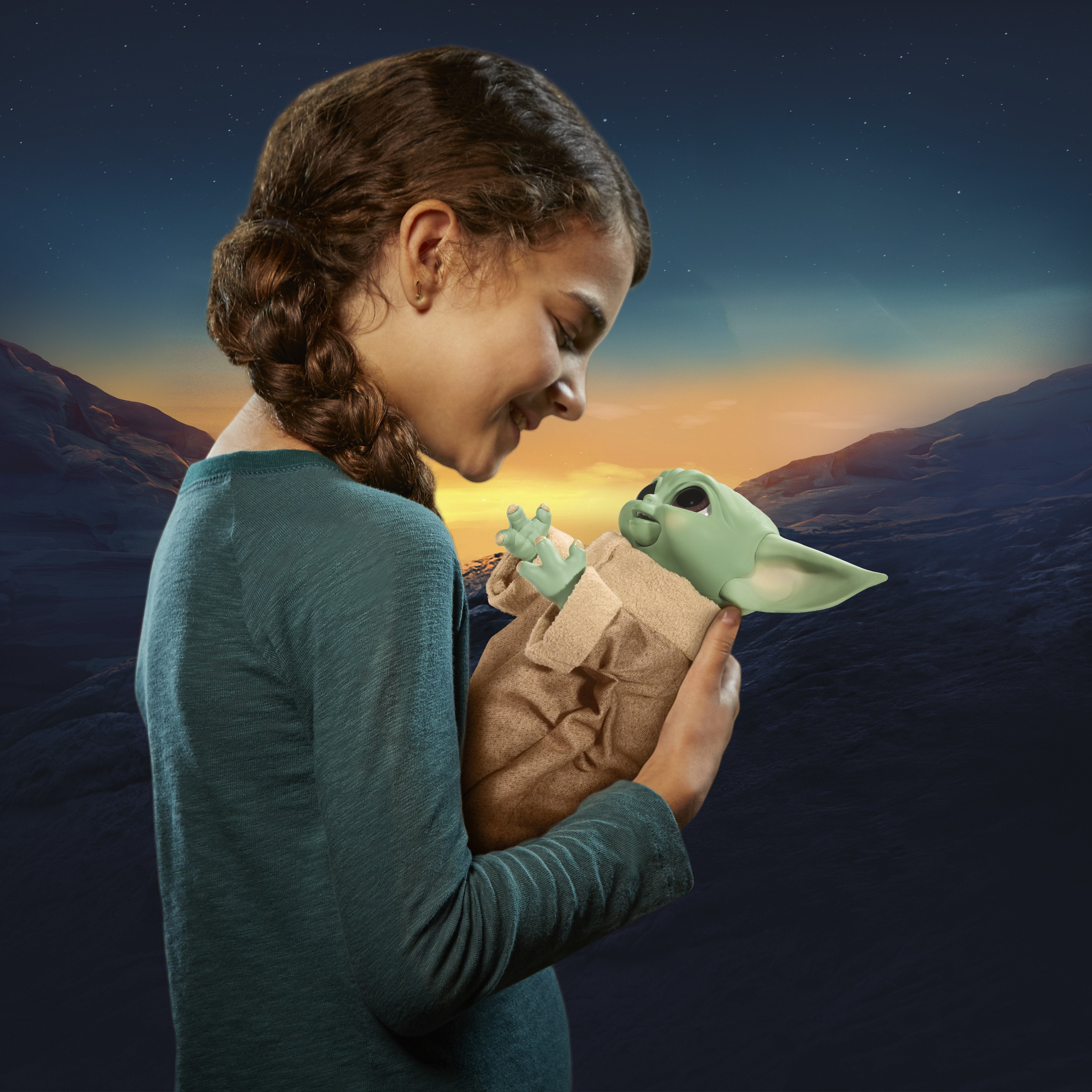 Figura Animatronic Baby Yoda The Child Mandalorian Star Wars