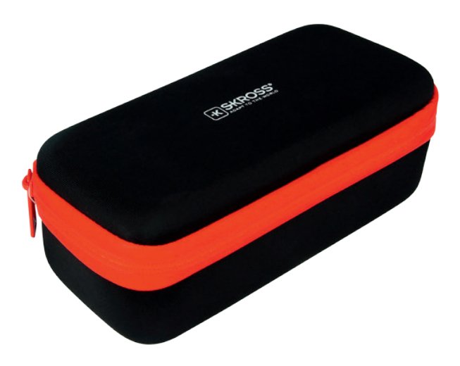 Skross Power Case Black, Schwarz Rot